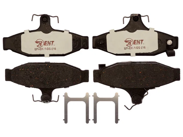 EHT413H – R/M BRAKES Brake Pad, OE Replacement Hybrid Technology Includes Mounting Hardware